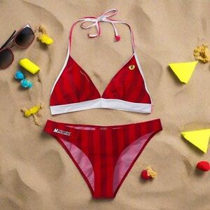 25. Scuderia Ferrari F1 Team Beach Bikini Set